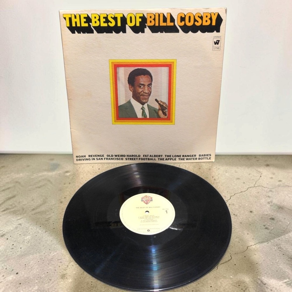 VTG The Best of Bill Cosby Vinyl LP 1969 Warner Bros WS 1798 Comedy Record Album